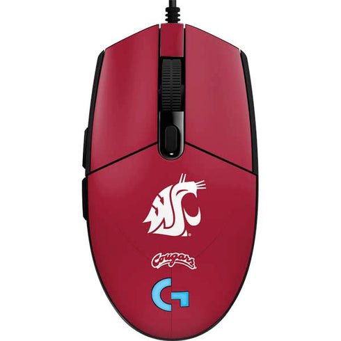 Washington State University Cougars Logo G203 Prodigy RGB Wired Gaming Mouse Skin